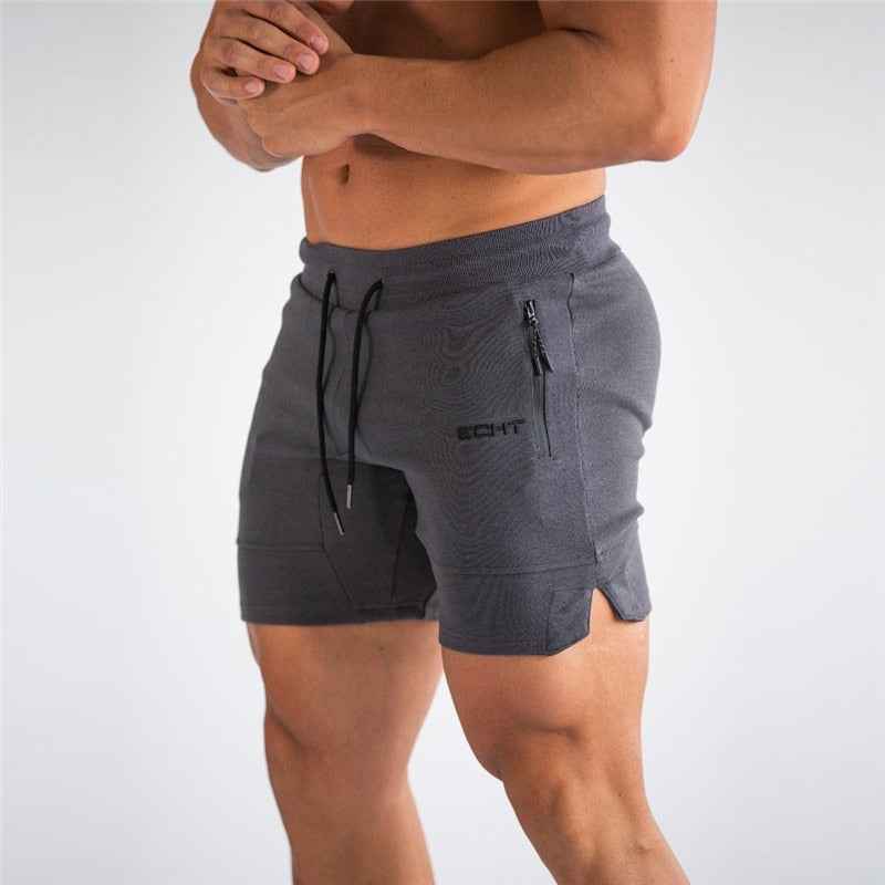 Men Summer mesh Running Shorts Men Brand New gym Shorts Solid Breathable Elastic Waist Jogger quick-drying sport shorts men