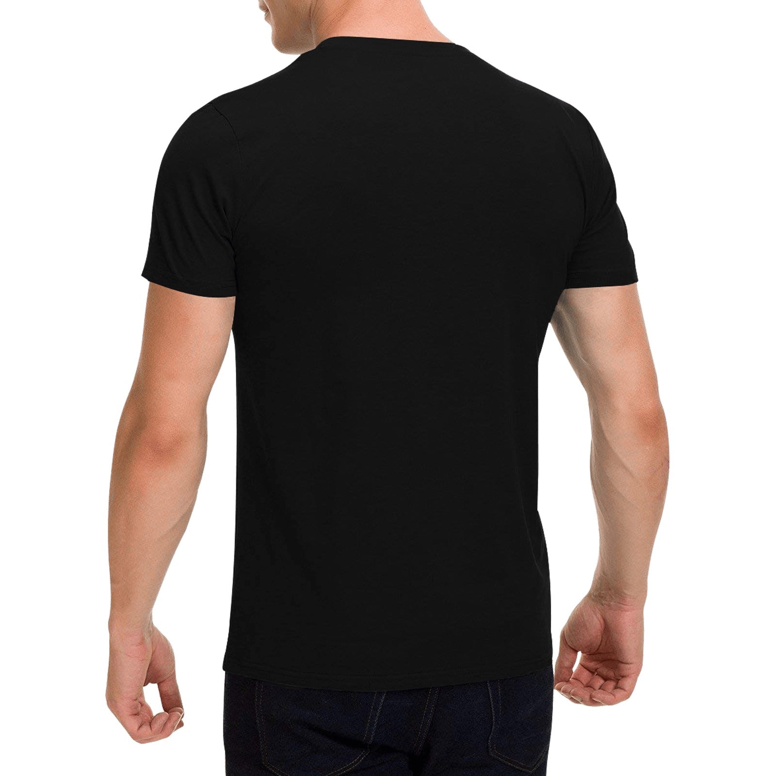 Men's All Over Print Patch Pocket T-Shirt (Model T56)