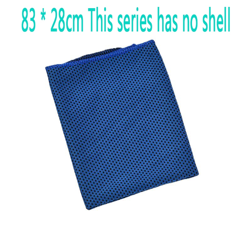 Quick Drying Cooling Microfiber Towel Instant Cooling Relief Sports Portable Yoga Gym Pilates Running Travel Towel Silicone Bag