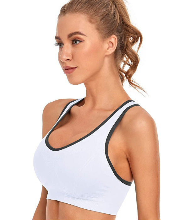 Beautiful Back Sports Underwear Women's Quick Drying Yoga Underwear Shock Absorption Sports Vest High Intensity Sports Bra