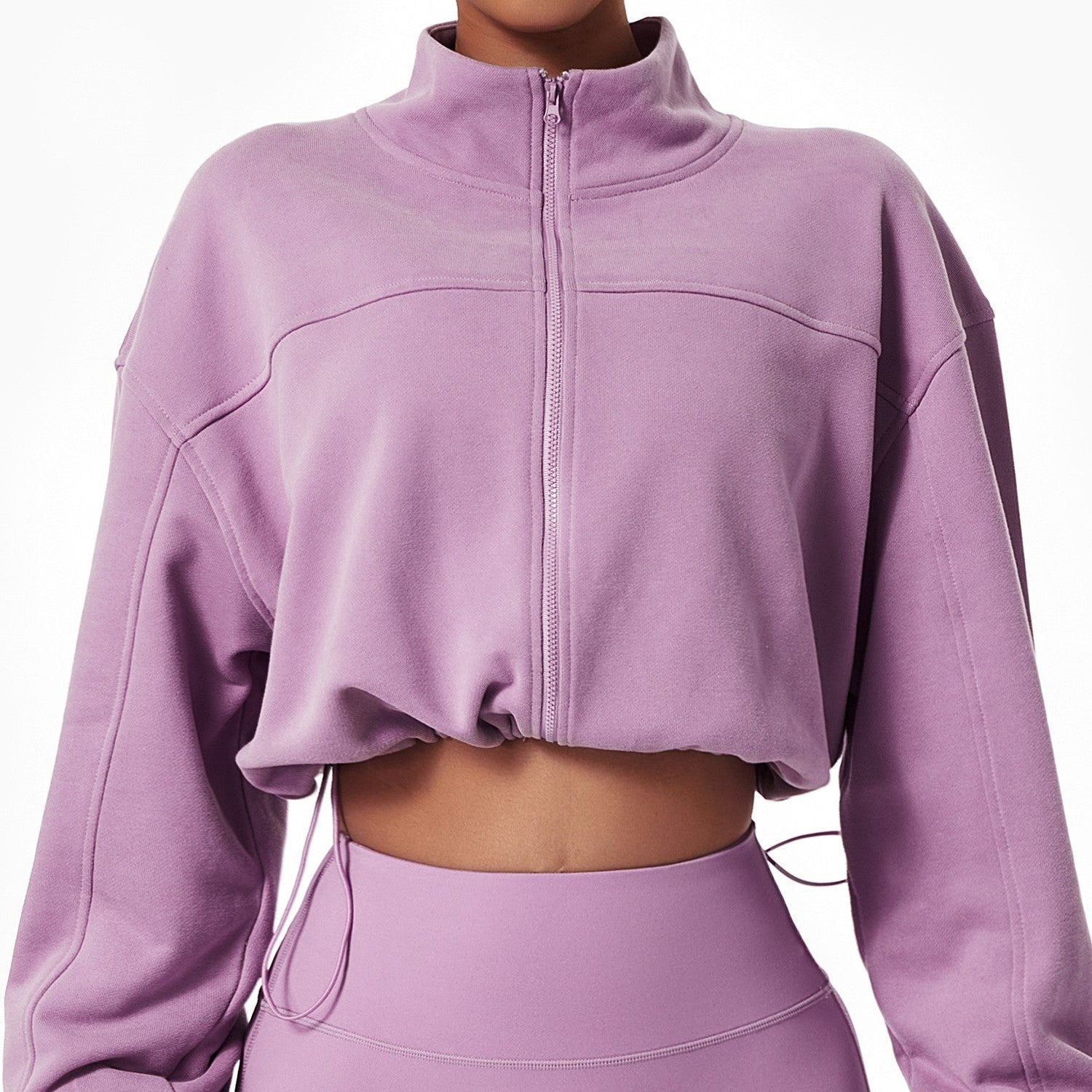 Loose Long Sleeve Casual Sports Sweater Versatile Top Outdoor Running Riding Training Zipper Coat Women's Sweater