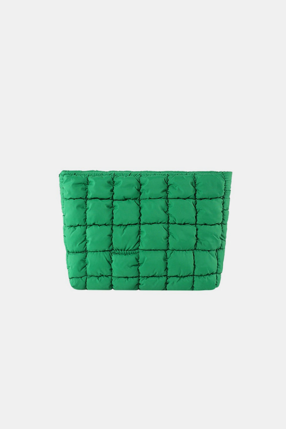 Zenana Quilted Puffy Pouch Clutch Bag