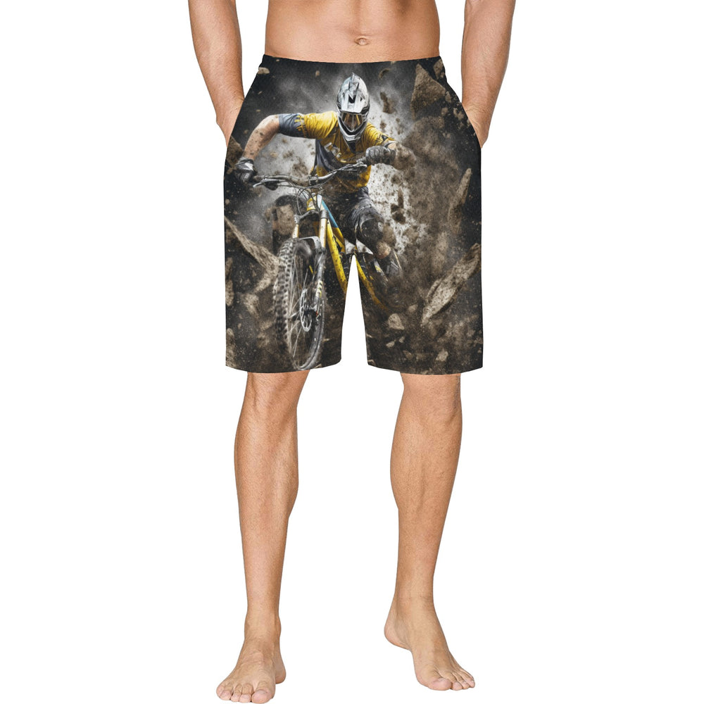 All Over Print Basketball Shorts With Pockets