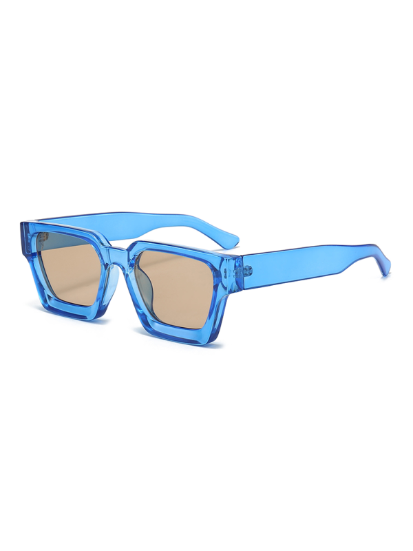 New women's thick frame sunglasses trendy square frame sunglasses