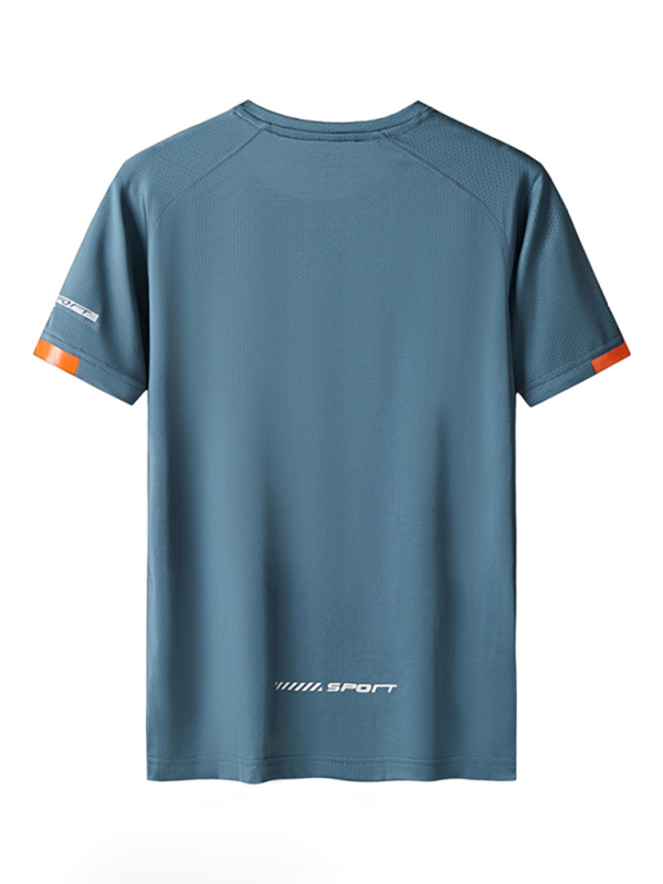 Quick-drying short-sleeved T-shirt men's sports T-shirt