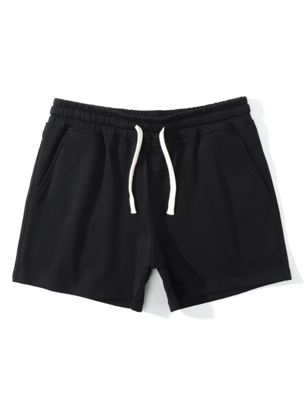 Trendy men's casual running and fitness cotton sports shorts