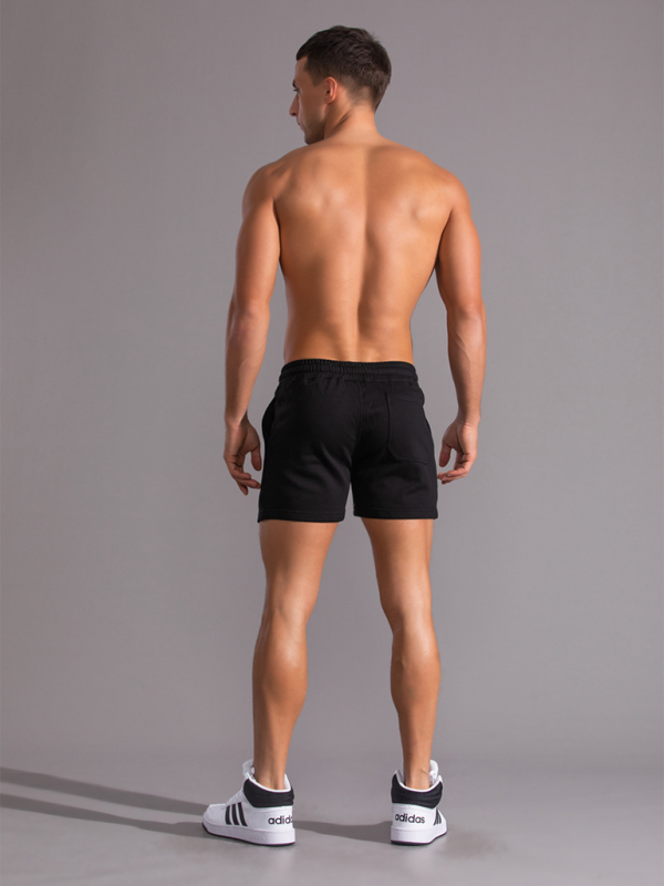 Trendy men's casual running and fitness cotton sports shorts