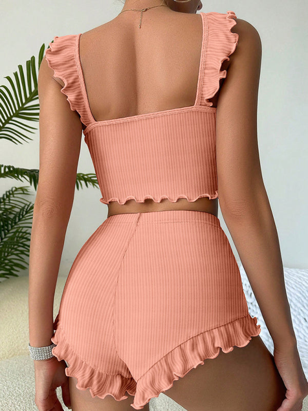 Sexy camisole+shorts pajamas home wear set