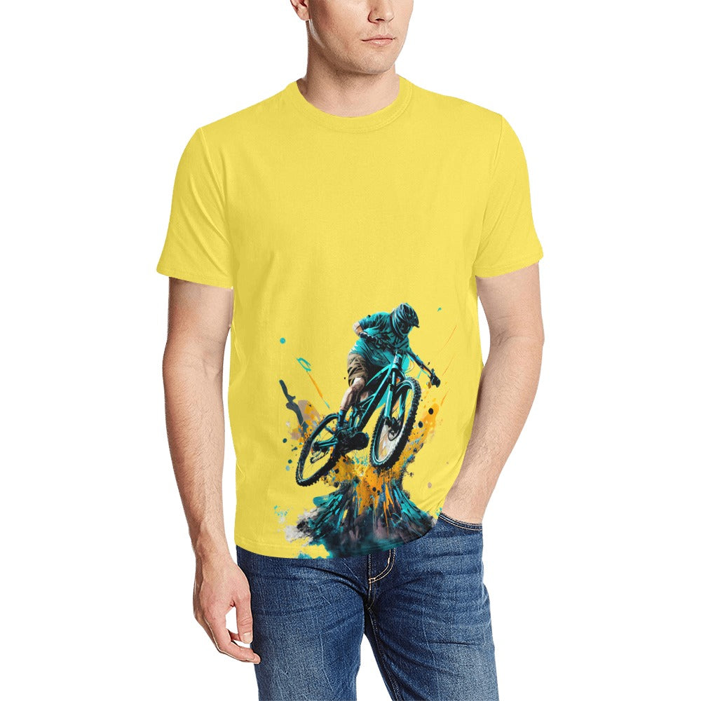 Men's All Over Print T-shirt(Model T63)