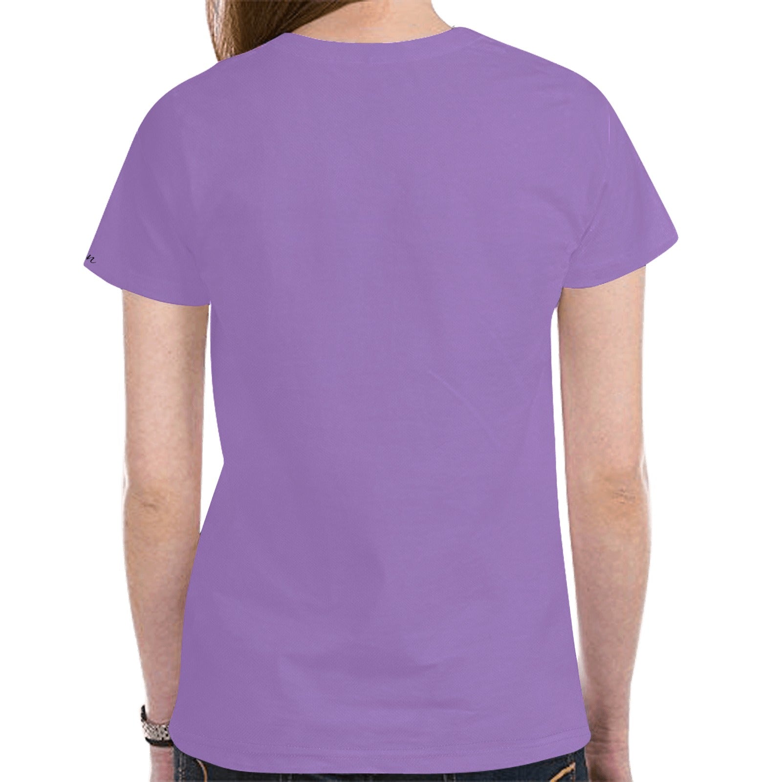 Women's All Over Print Mesh Cloth T-shirt (Model T45)