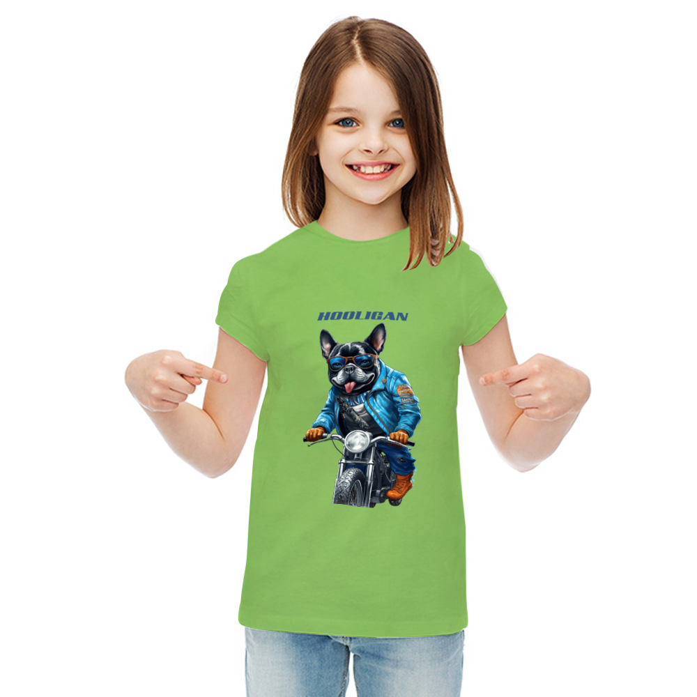 Customizable Children's Short Sleeve T-Shirt Offset Heat Transfer Print | Gildan 76000B