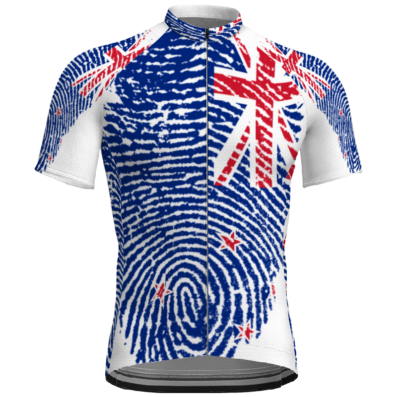 All Over Print Men's Cycling Shirt Custom Activewear Cycling Top