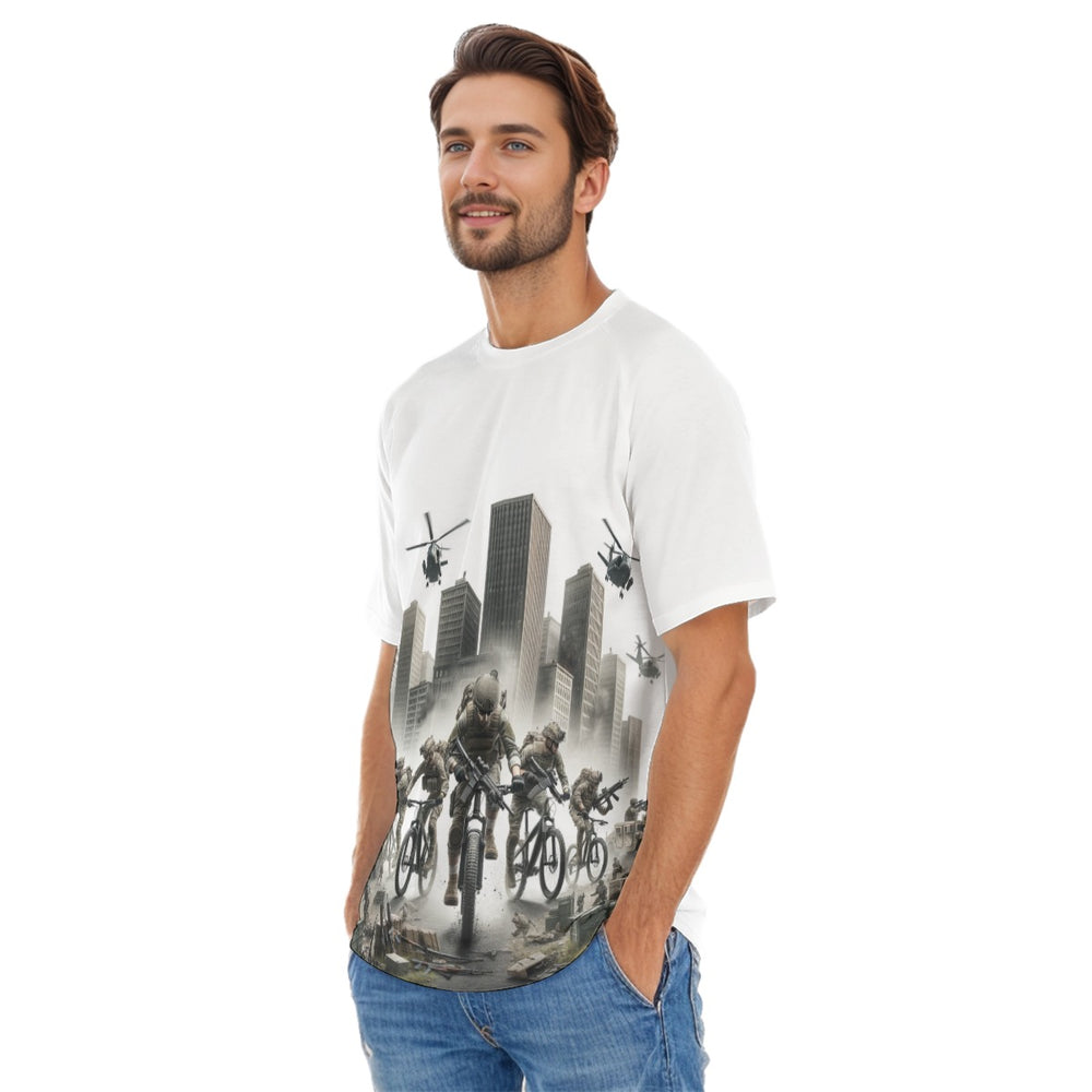 All-Over Print Men's O-neck Short Sleeve T-shirt