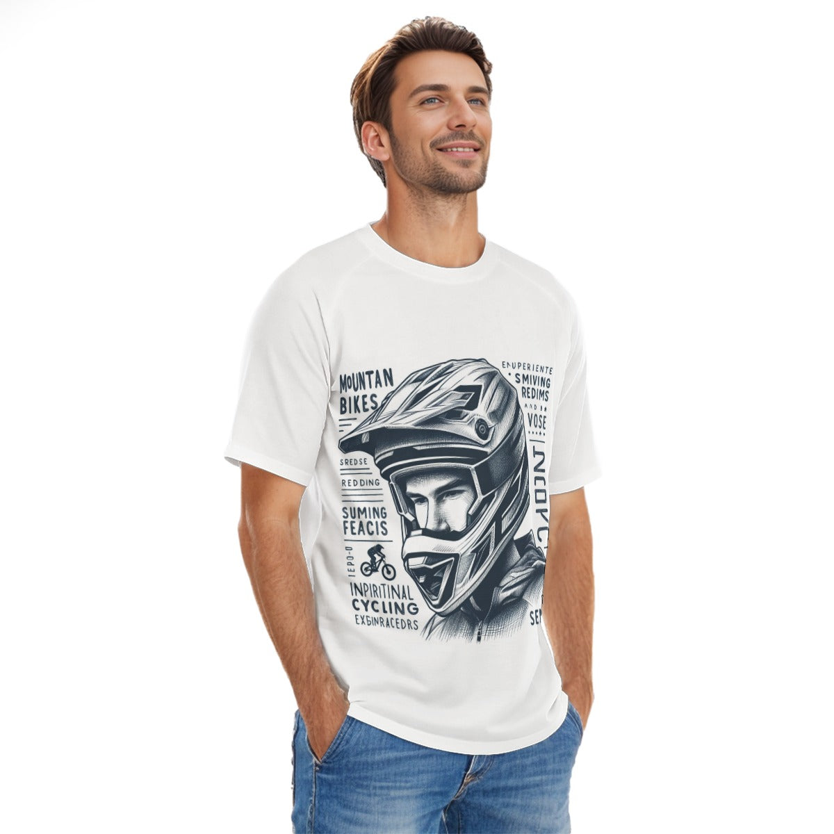 All-Over Print Men's O-neck Short Sleeve T-shirt