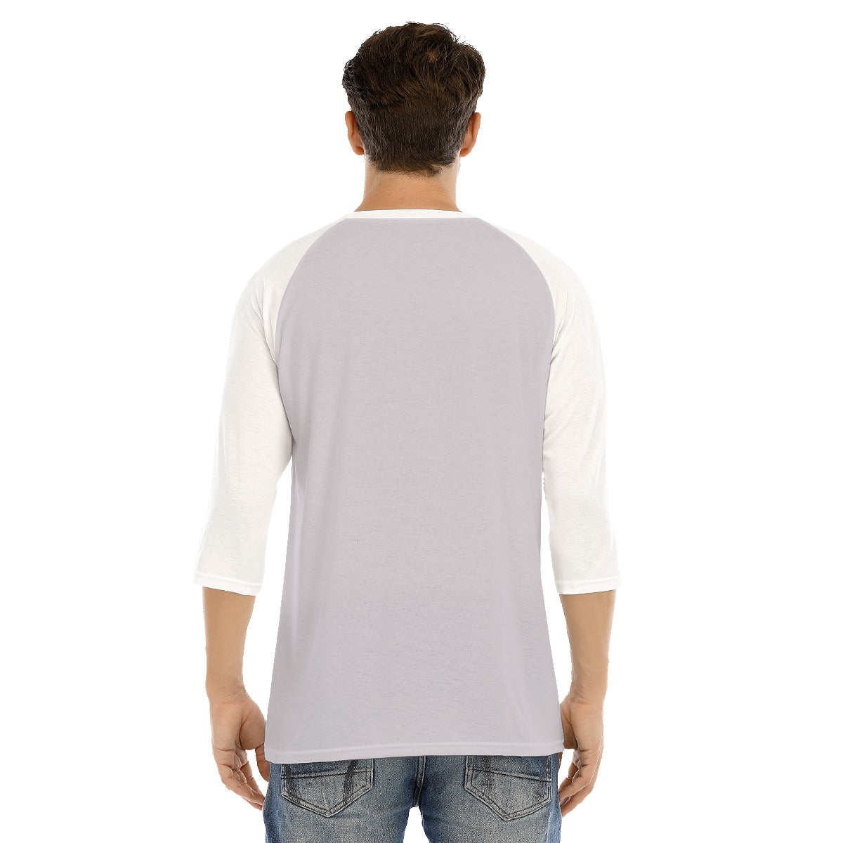 All-Over Print Men's O-neck Raglan Sleeve T-shirt