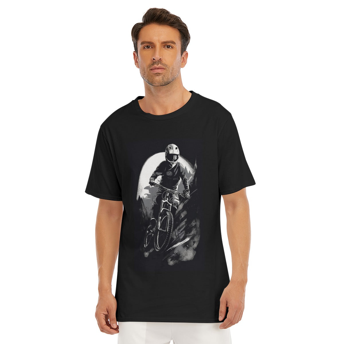 All-Over Print Men's O-Neck T-Shirt | 190GSM Cotton