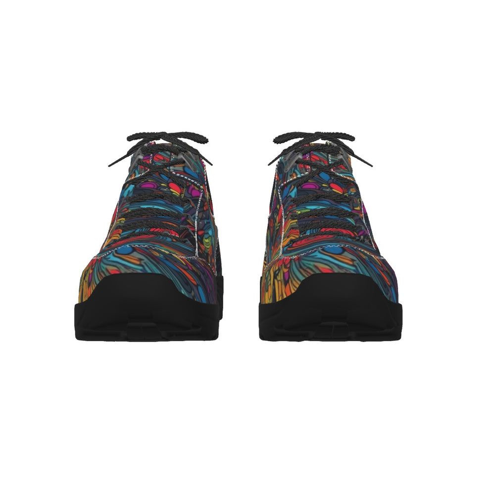 All-Over Print Women's Hiking Shoes