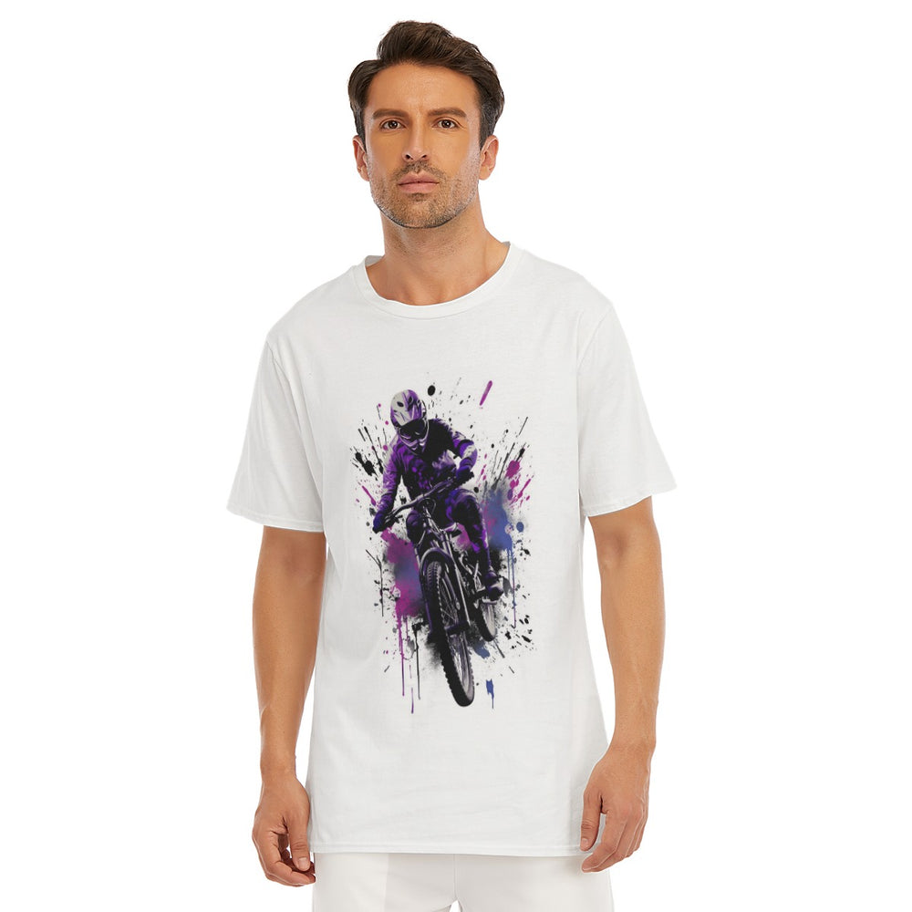 All-Over Print Men's O-Neck T-Shirt | 190GSM Cotton