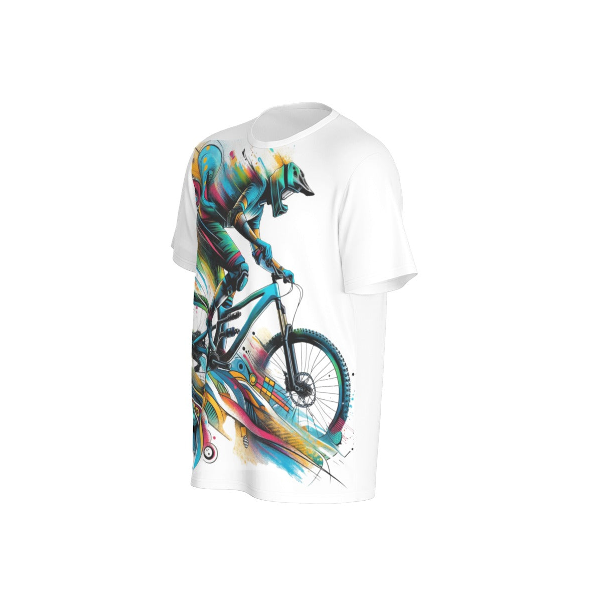 All-Over Print Men's O-Neck Sports T-Shirt