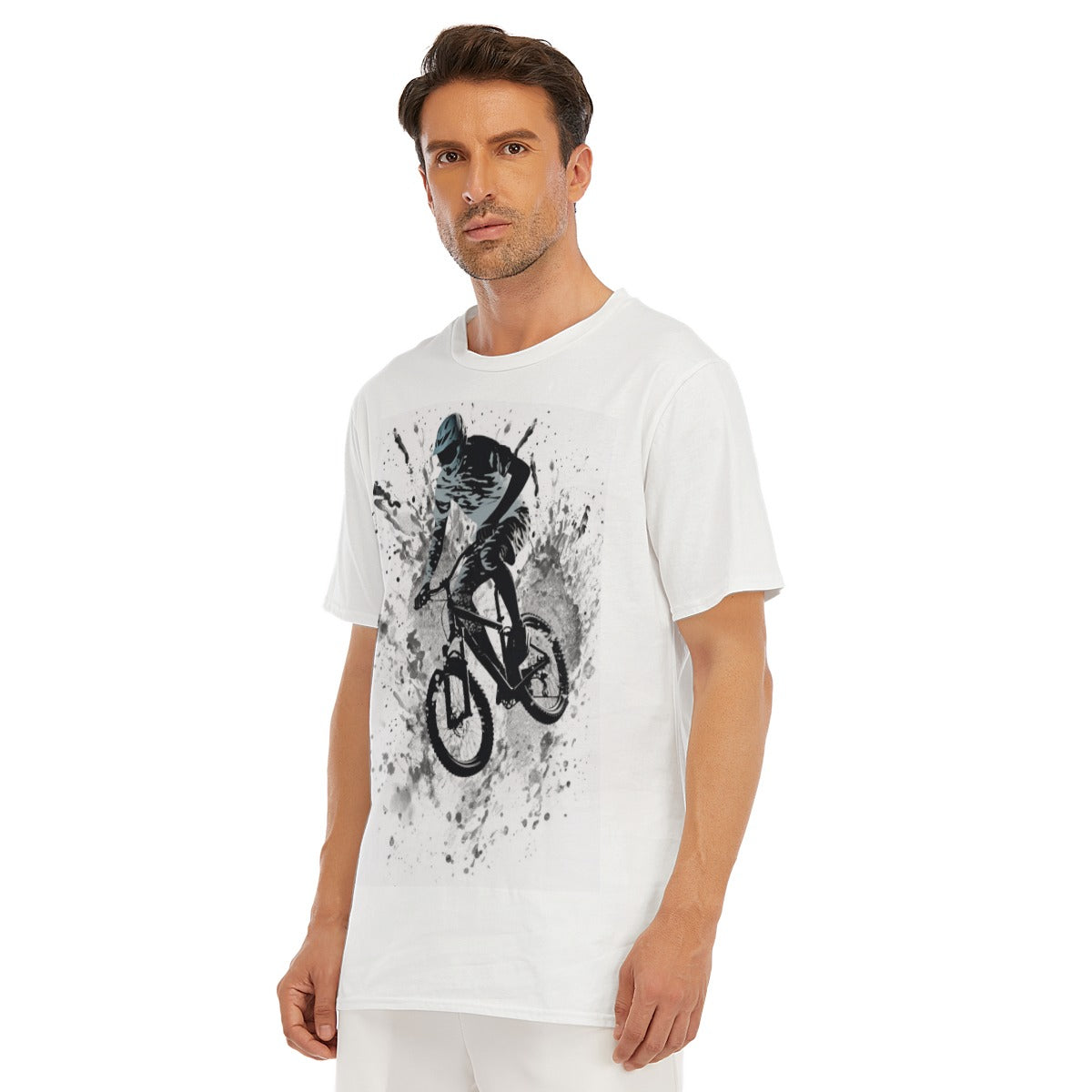 All-Over Print Men's O-Neck T-Shirt | 190GSM Cotton