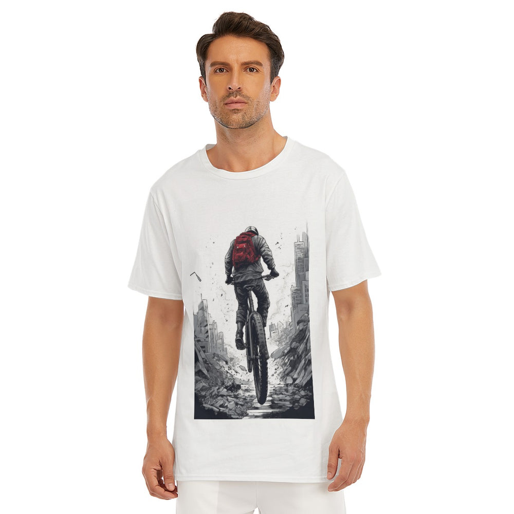 All-Over Print Men's O-Neck T-Shirt | 190GSM Cotton