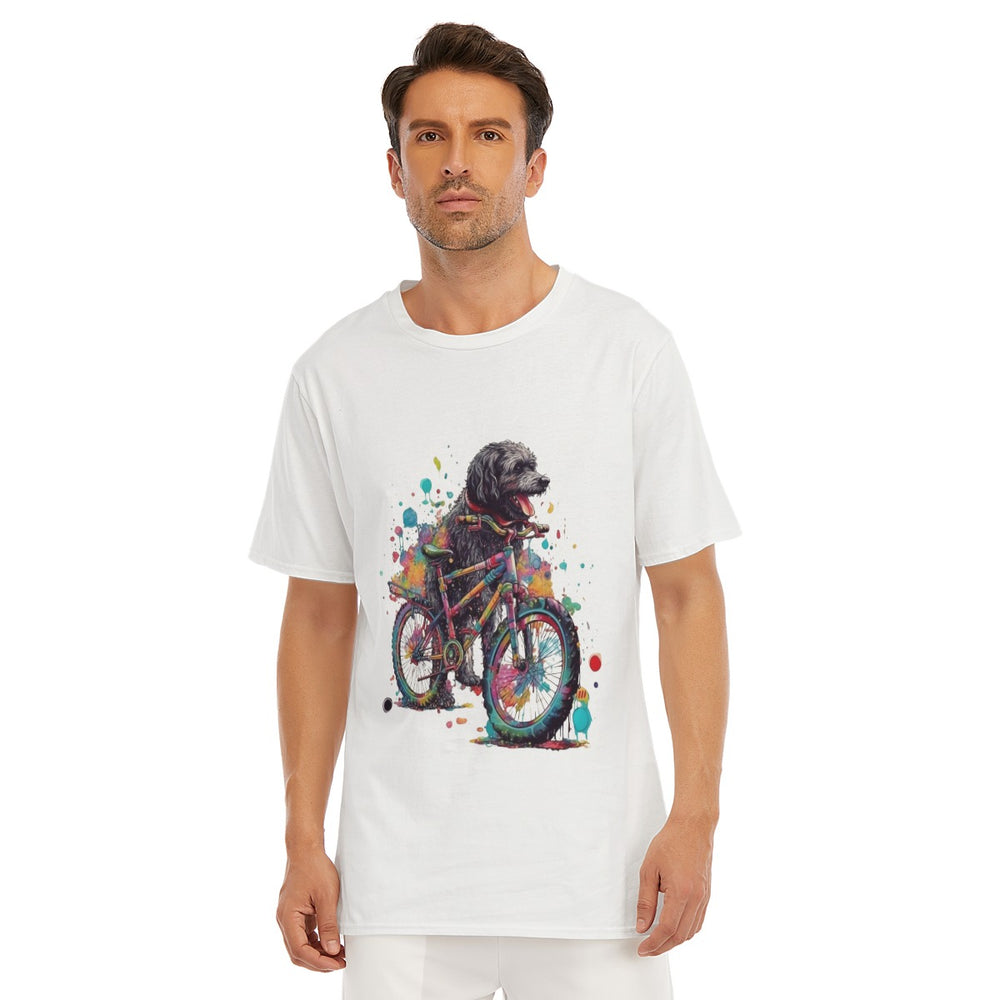 All-Over Print Men's O-Neck T-Shirt | 190GSM Cotton