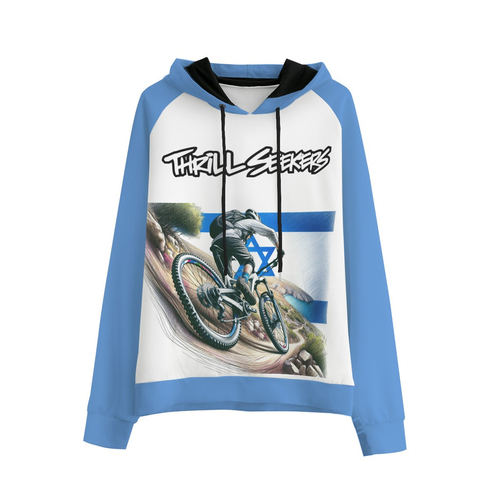 All-Over Print Men's Raglan Pullover Hoodie | Interlock