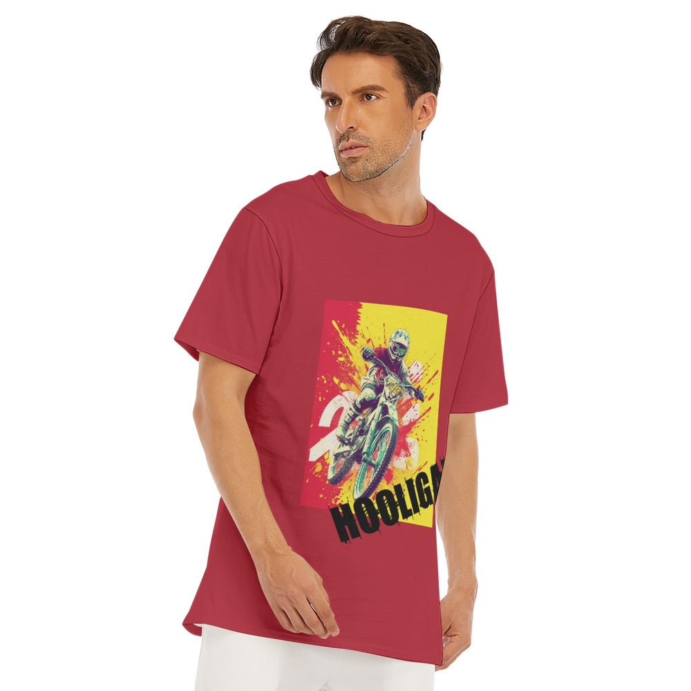 All-Over Print Men's O-Neck T-Shirt | 190GSM Cotton