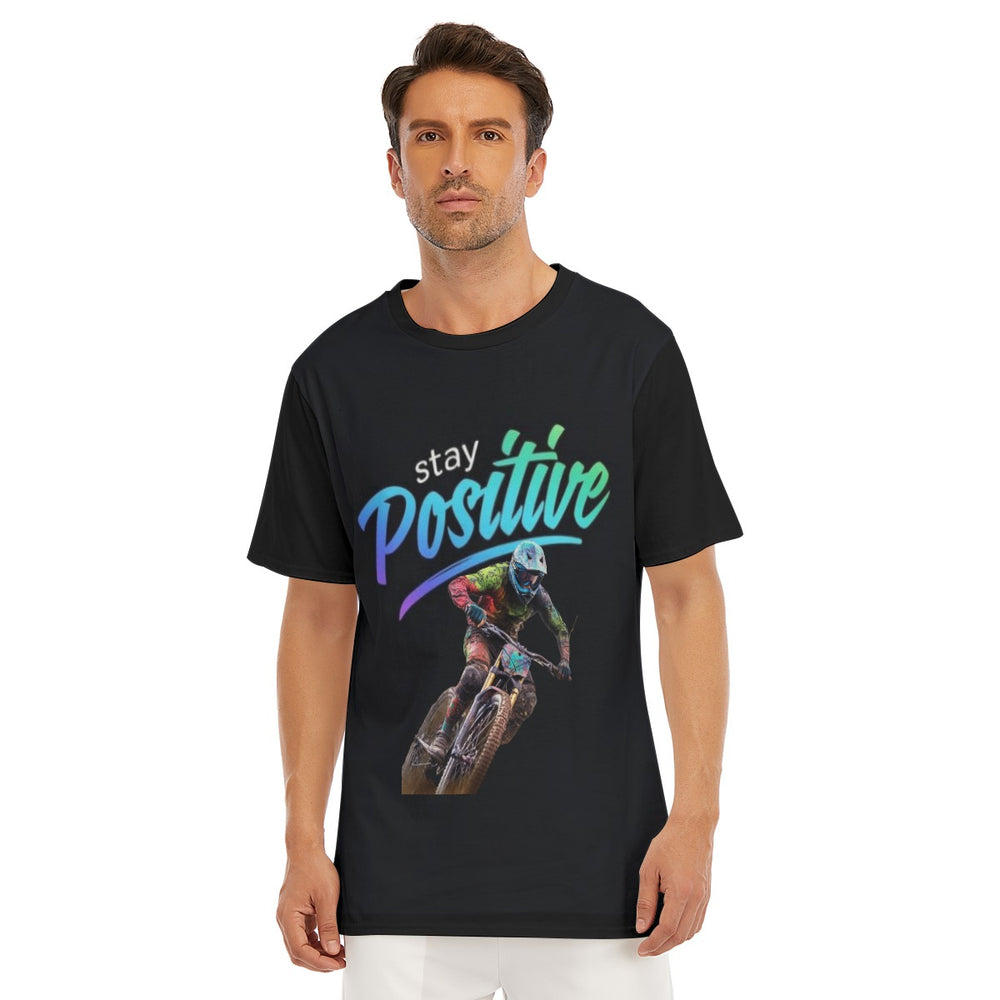 All-Over Print Men's O-Neck T-Shirt | 190GSM Cotton