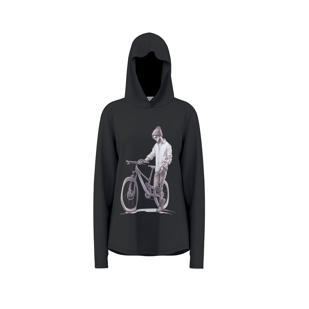 All-Over Print Women's Hooded Pullover