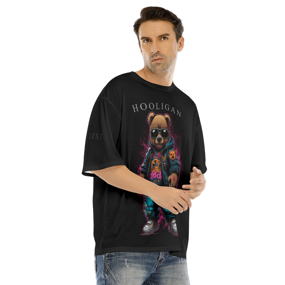 All-Over Print Men's O-neck T-shirt With Half Sleeve