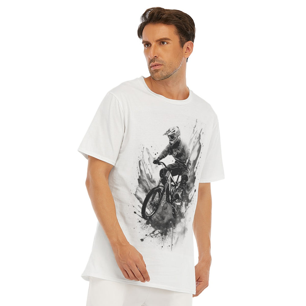 All-Over Print Men's O-Neck T-Shirt | 190GSM Cotton