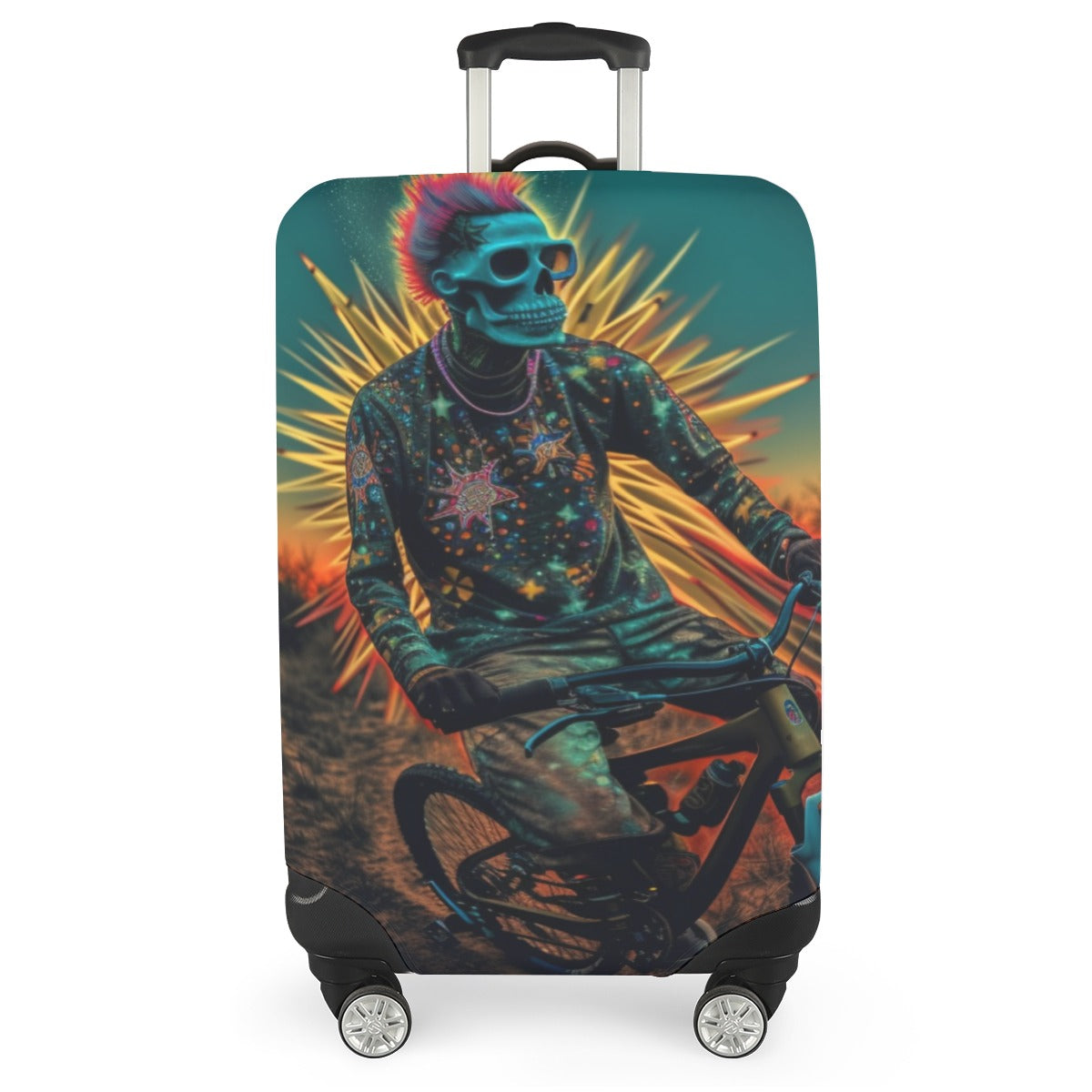 All-over Print Luggage Cover (Different Picture of Front and Back)