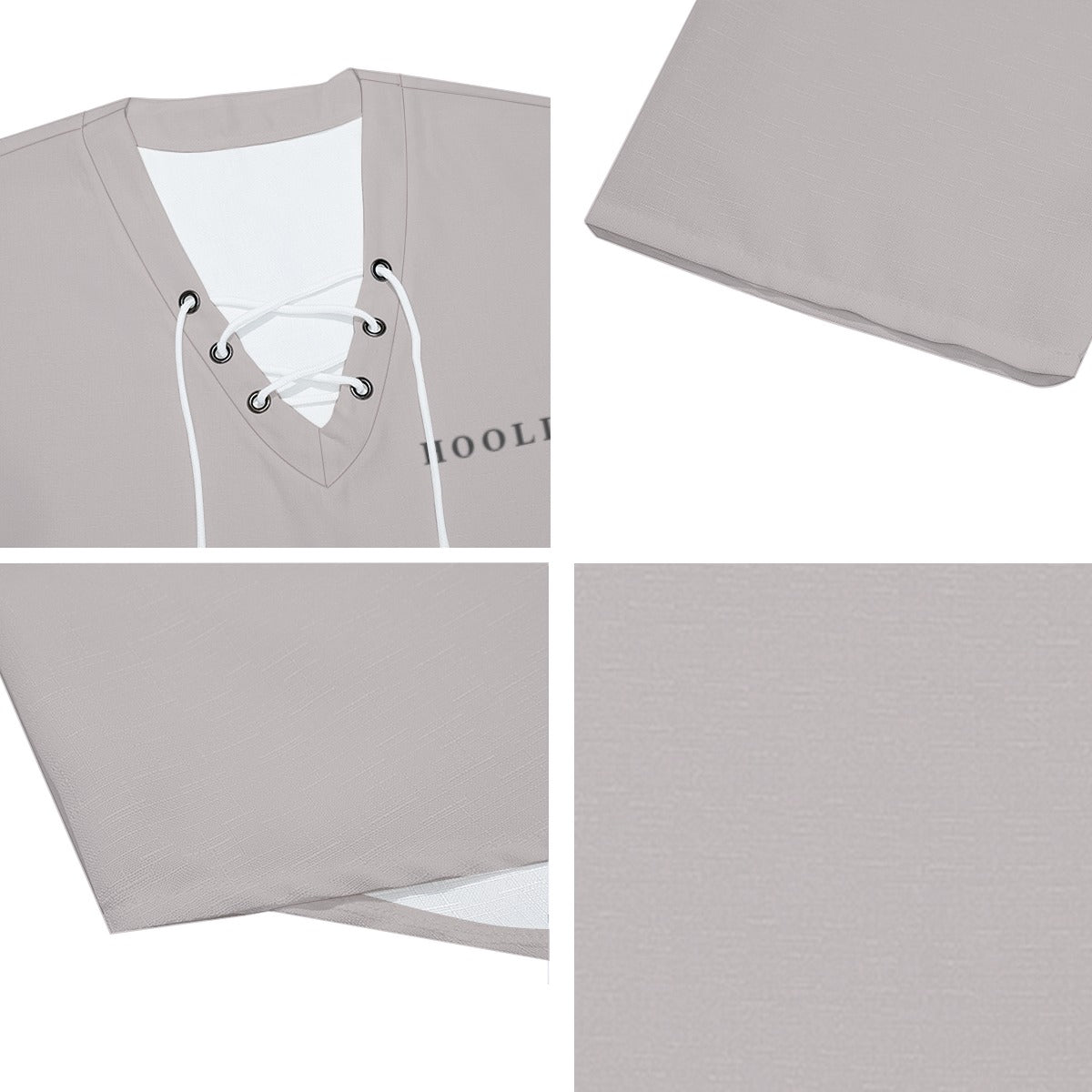 All-Over Print Men's Bracelet Sleeve T-shirt With Neckline Tie Closure