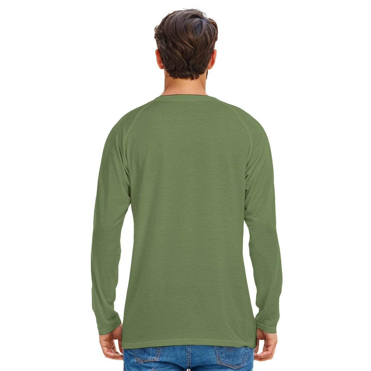 All-Over Print Men's Long Sleeve T-shirt With Raglan Sleeve