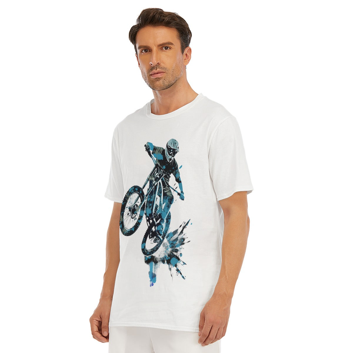 All-Over Print Men's O-Neck T-Shirt | 190GSM Cotton