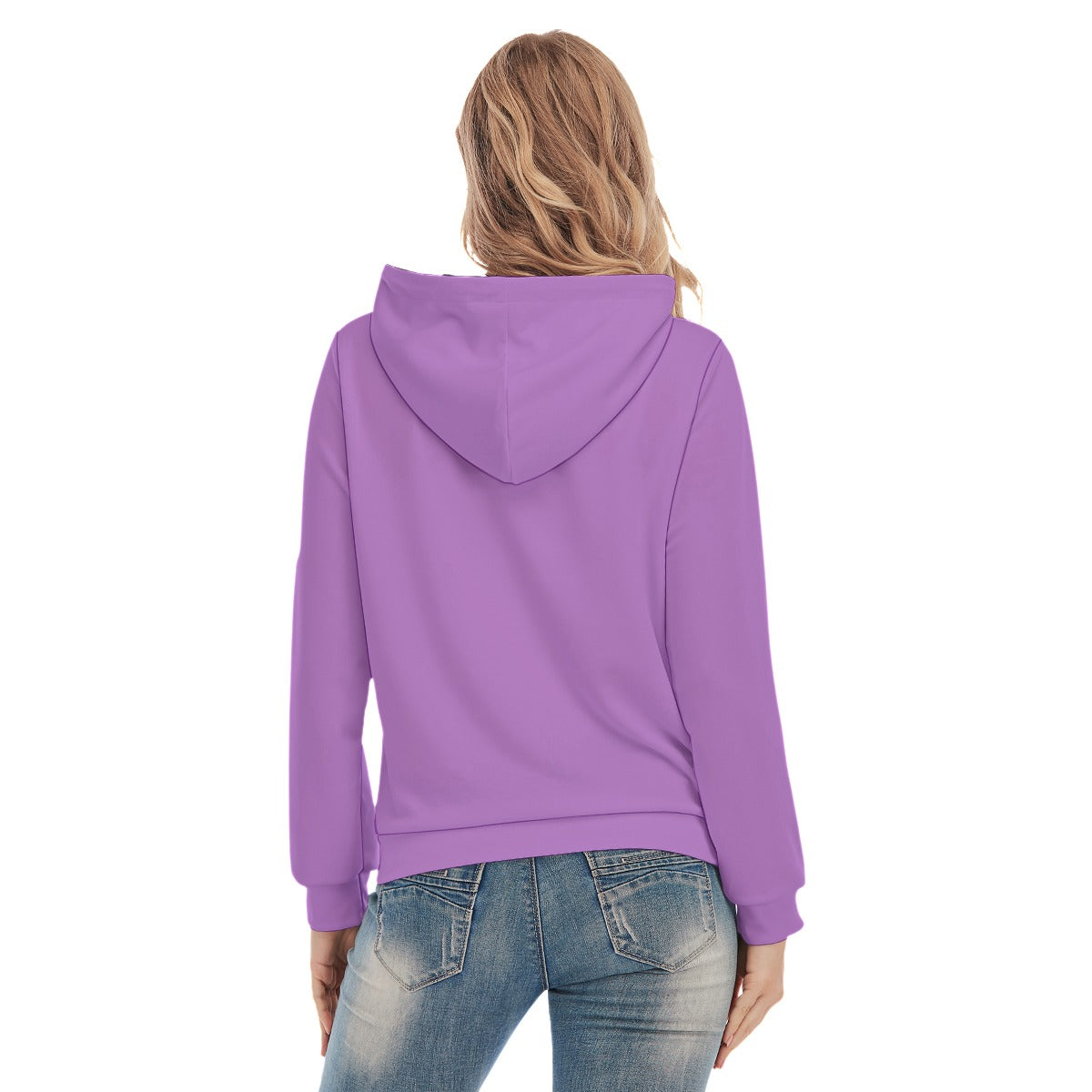 All-Over Print Women's Slim Pullover Hoodie
