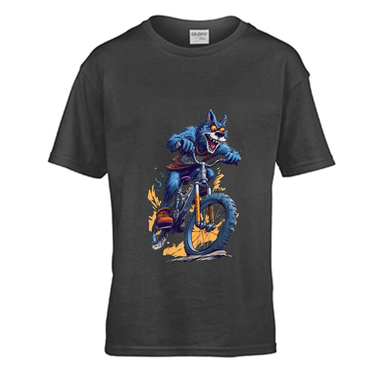 Kid's Single Side Printing Crew Neck T-shirt | Gildan 150GSM Cotton (DTG)