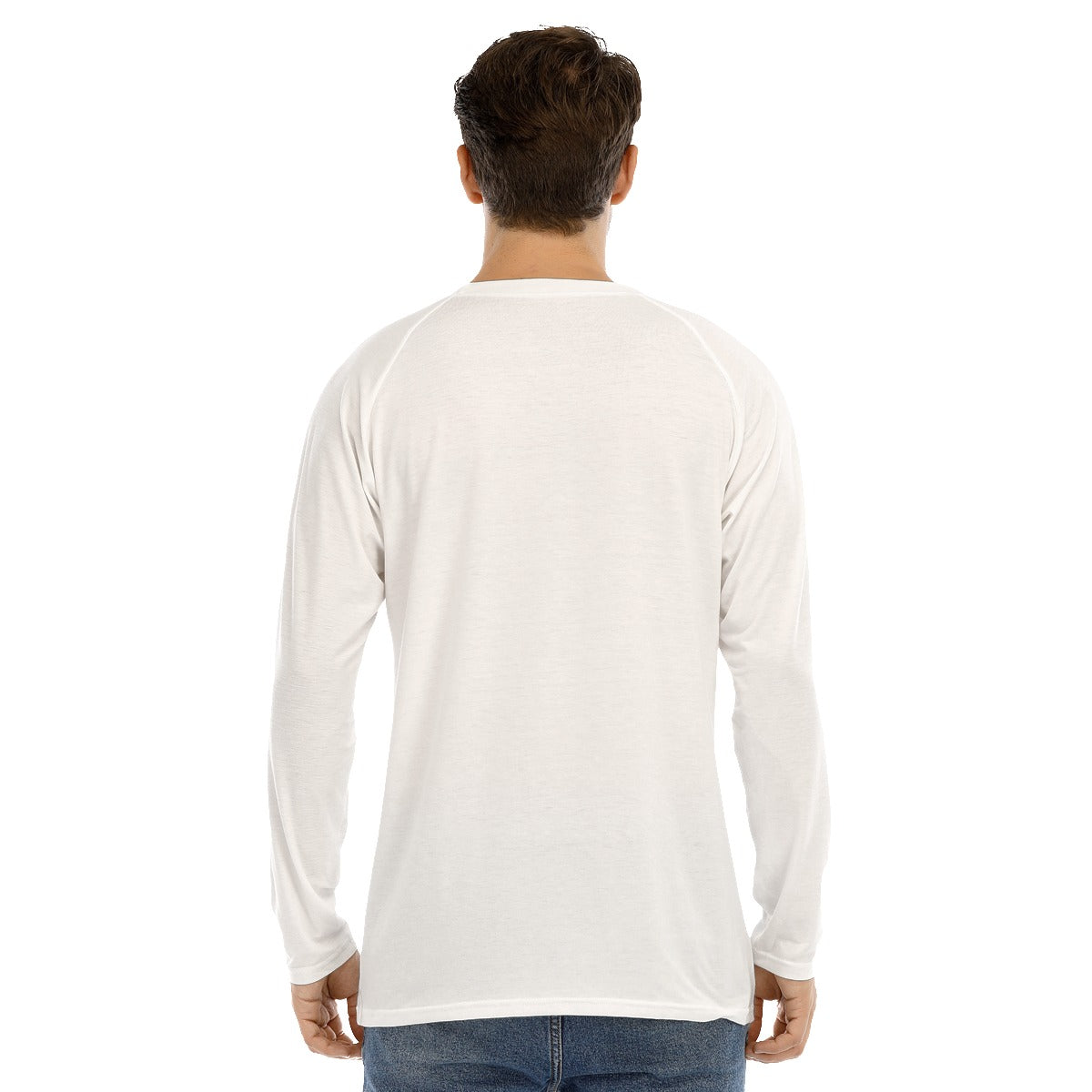 All-Over Print Men's Long Sleeve T-shirt With Raglan Sleeve