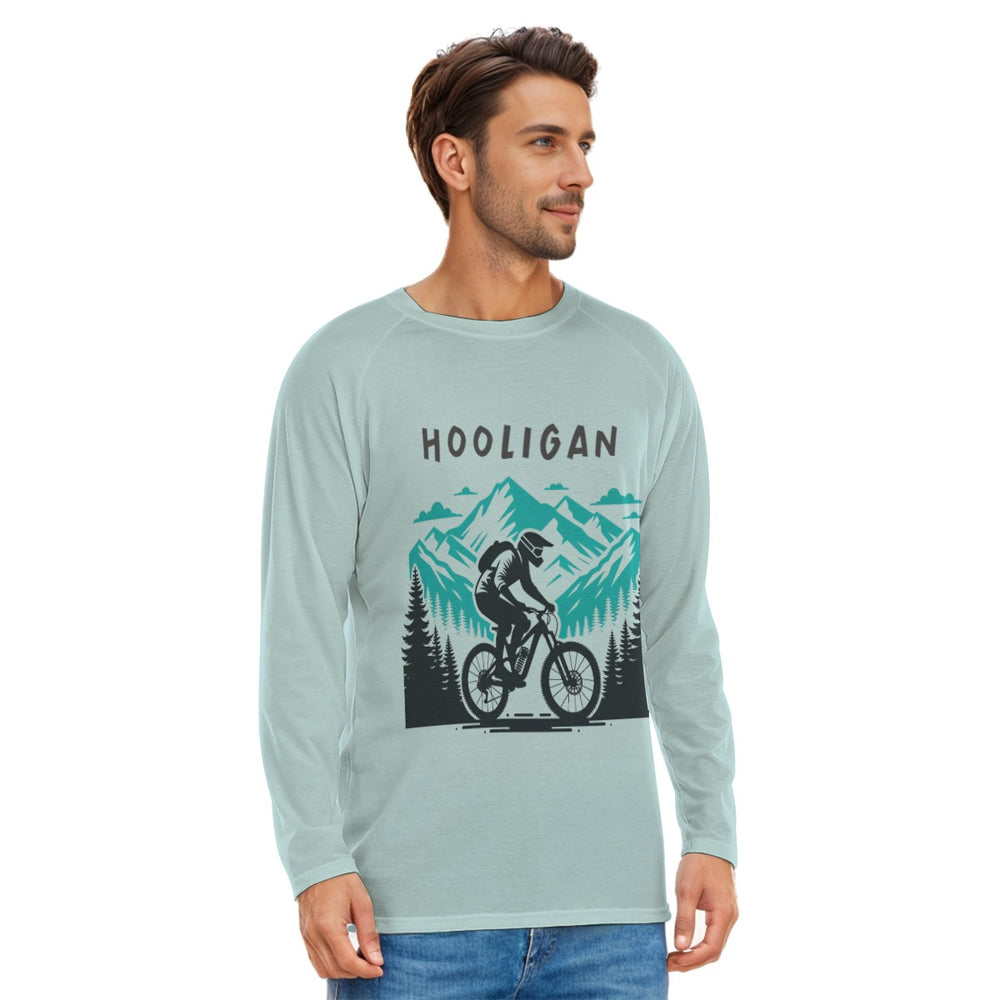 All-Over Print Men's Long Sleeve T-shirt With Raglan Sleeve