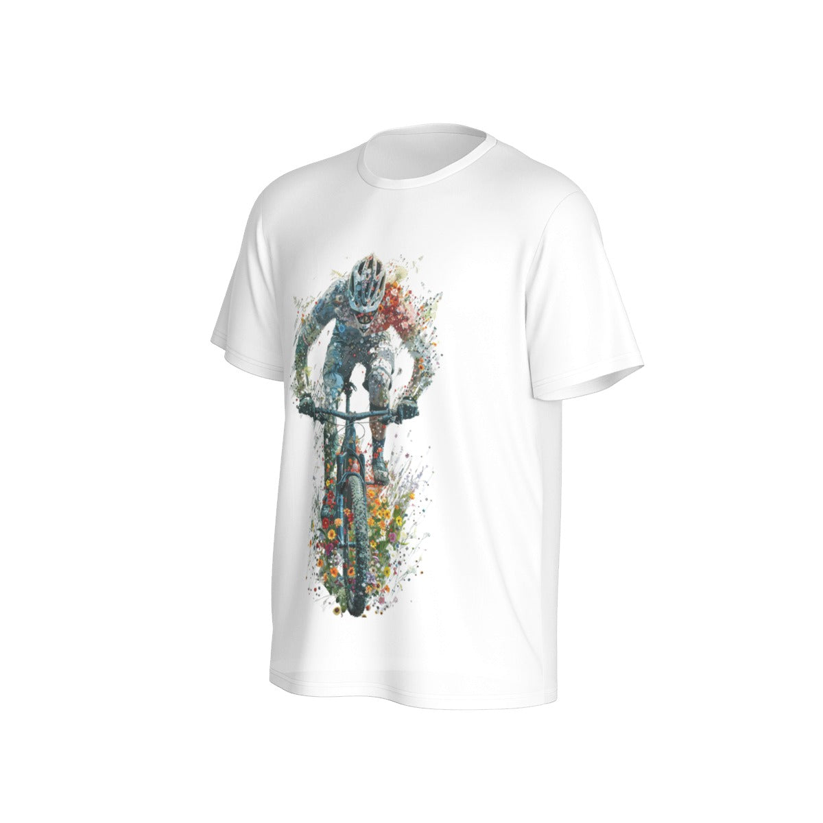 All-Over Print Men's O-Neck Sports T-Shirt