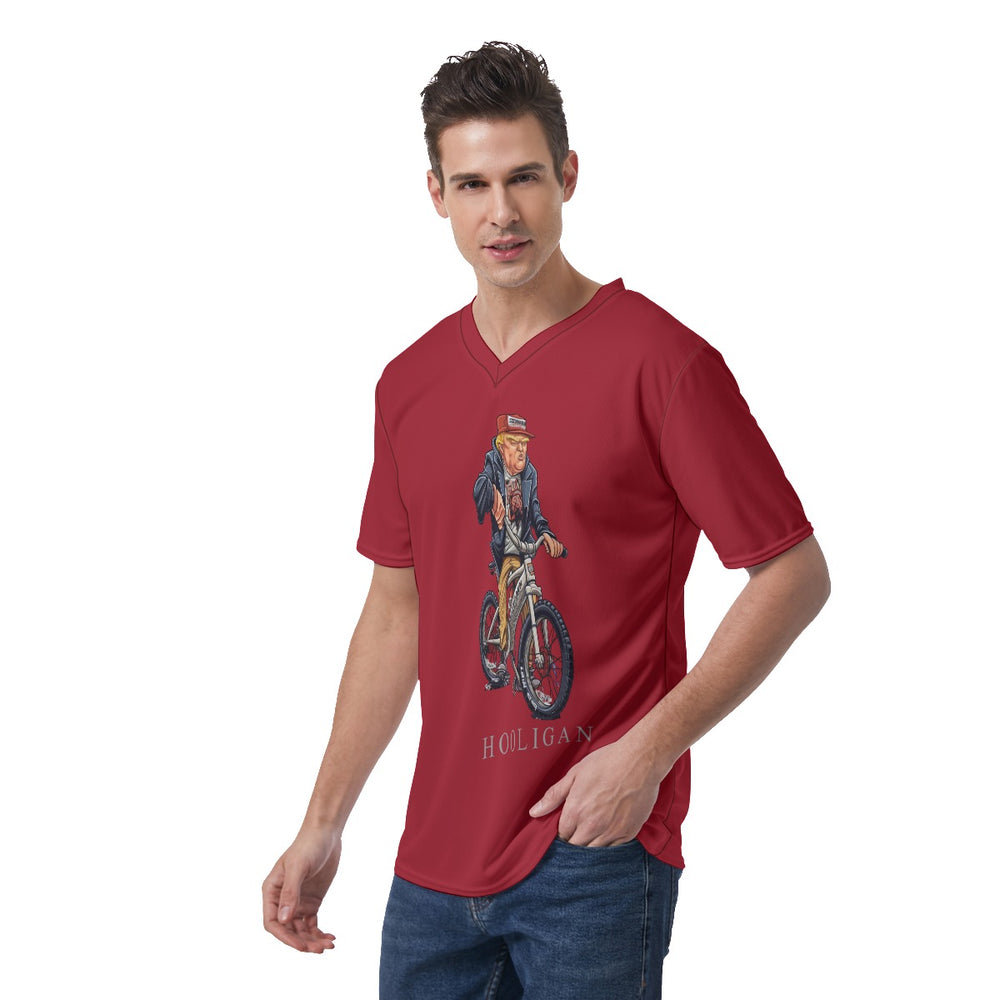 All-Over Print Men's V-Neck T-Shirt