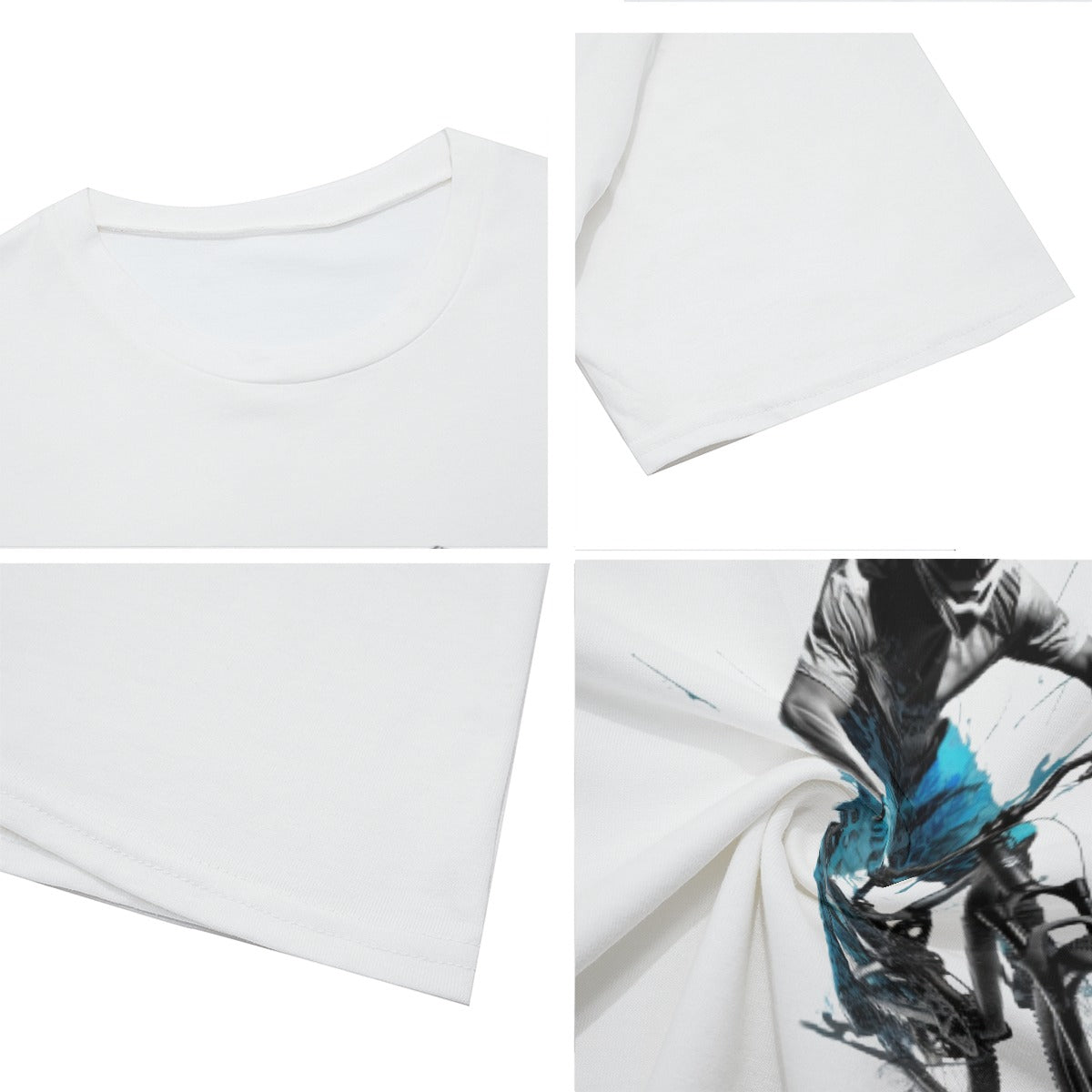 All-Over Print Men's O-Neck T-Shirt | 190GSM Cotton