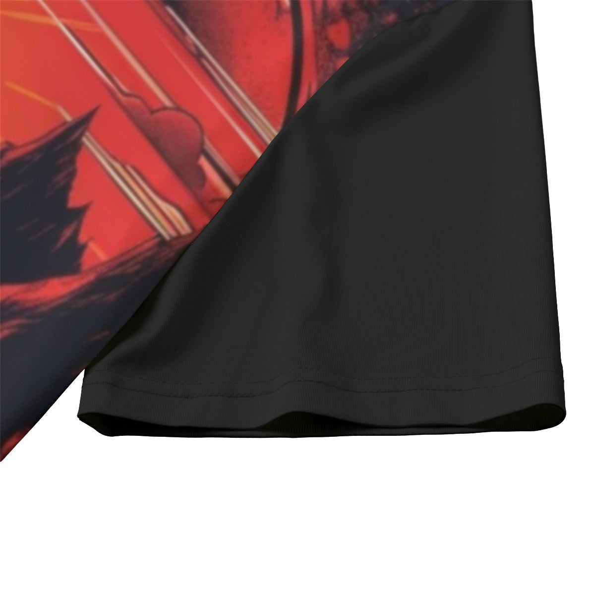 All-over Print Men's Billiard Cloth With Black Zipper