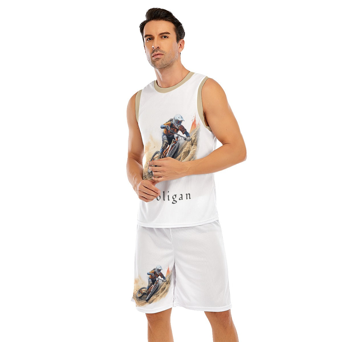 All-Over Print Men's Basketball Suit