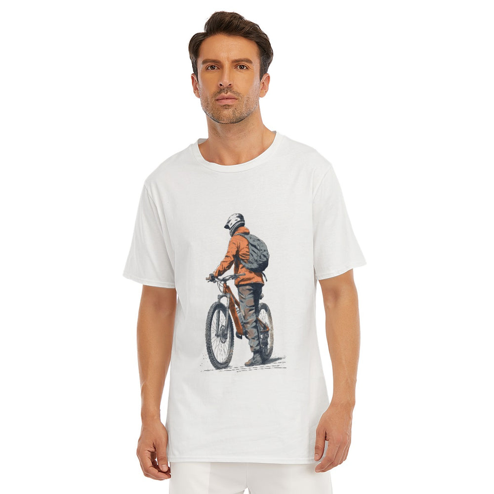 All-Over Print Men's O-Neck T-Shirt | 190GSM Cotton