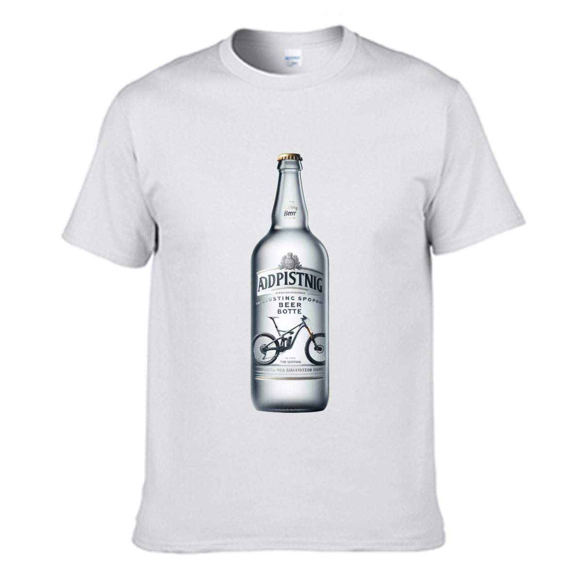Men's Single Side Printing O-neck T-shirt | Gildan 180GSM Cotton (DTG)