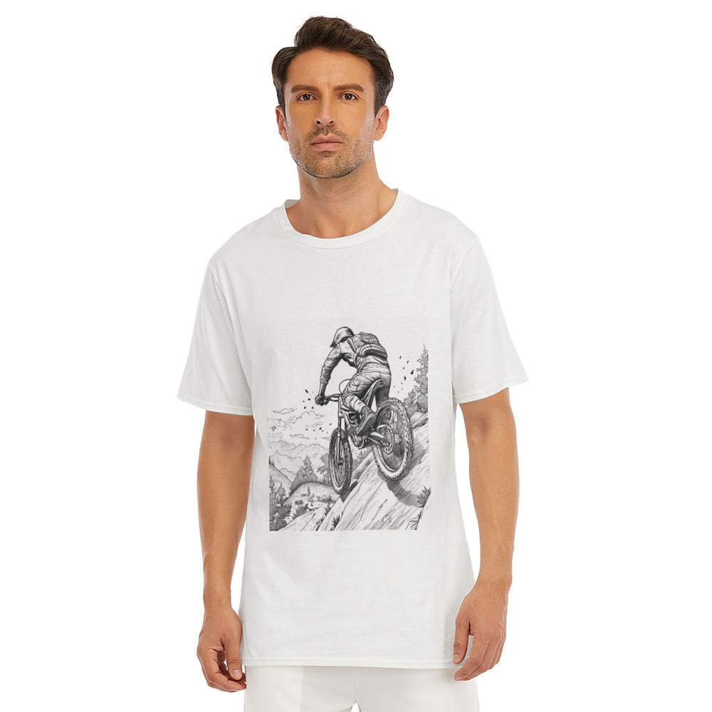 All-Over Print Men's O-Neck T-Shirt | 190GSM Cotton