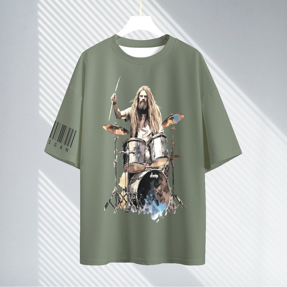 All-Over Print Unisex Drop-shoulder T-shirt