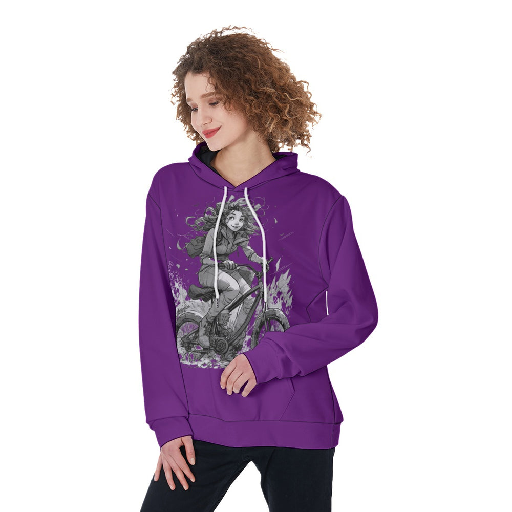 All-Over Print Women's Pullover Hoodie